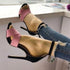 Black & Blush Stilettos